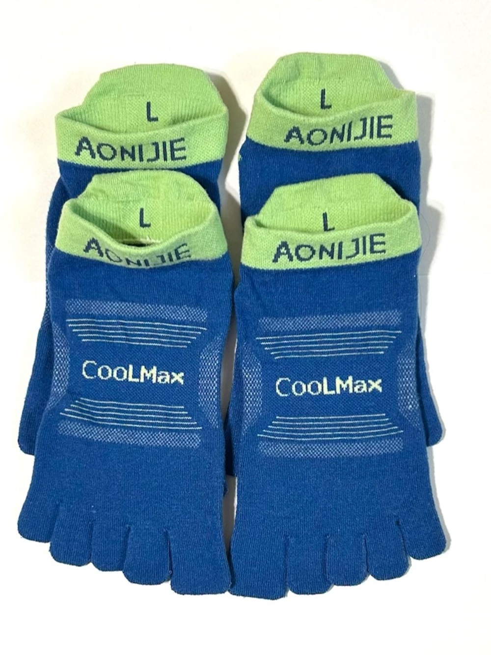 Unisex High Performance Athletic Running Toe Socks - Picture 3 of 9